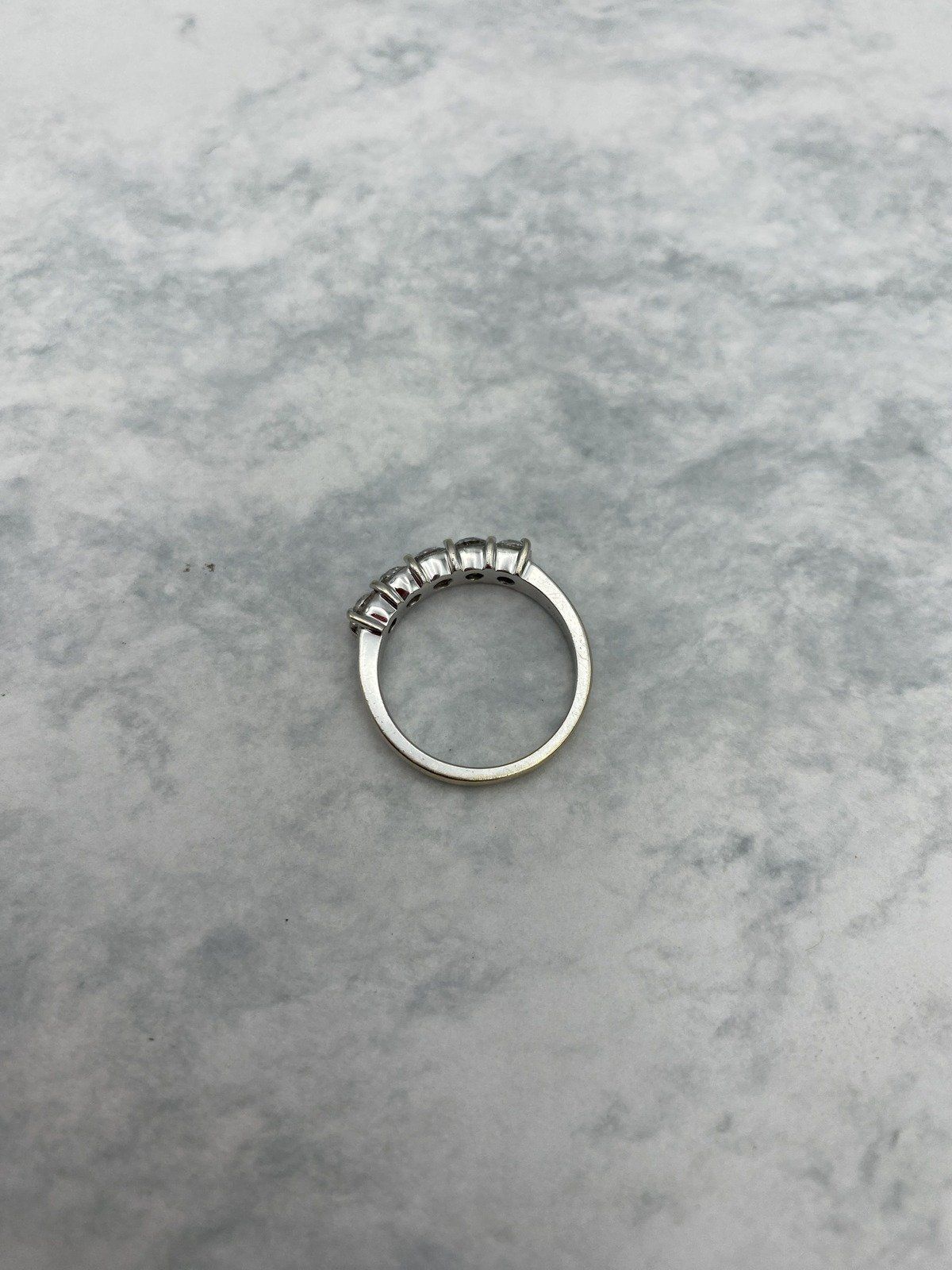 18k White Gold 1ctw Pave Set Ladies Diamond Ring Band 3