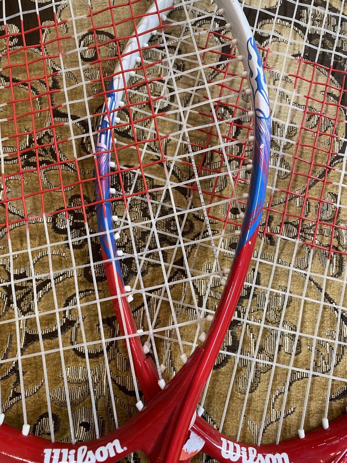 Wilson Tennis Rackets Red + White + Blue 3
