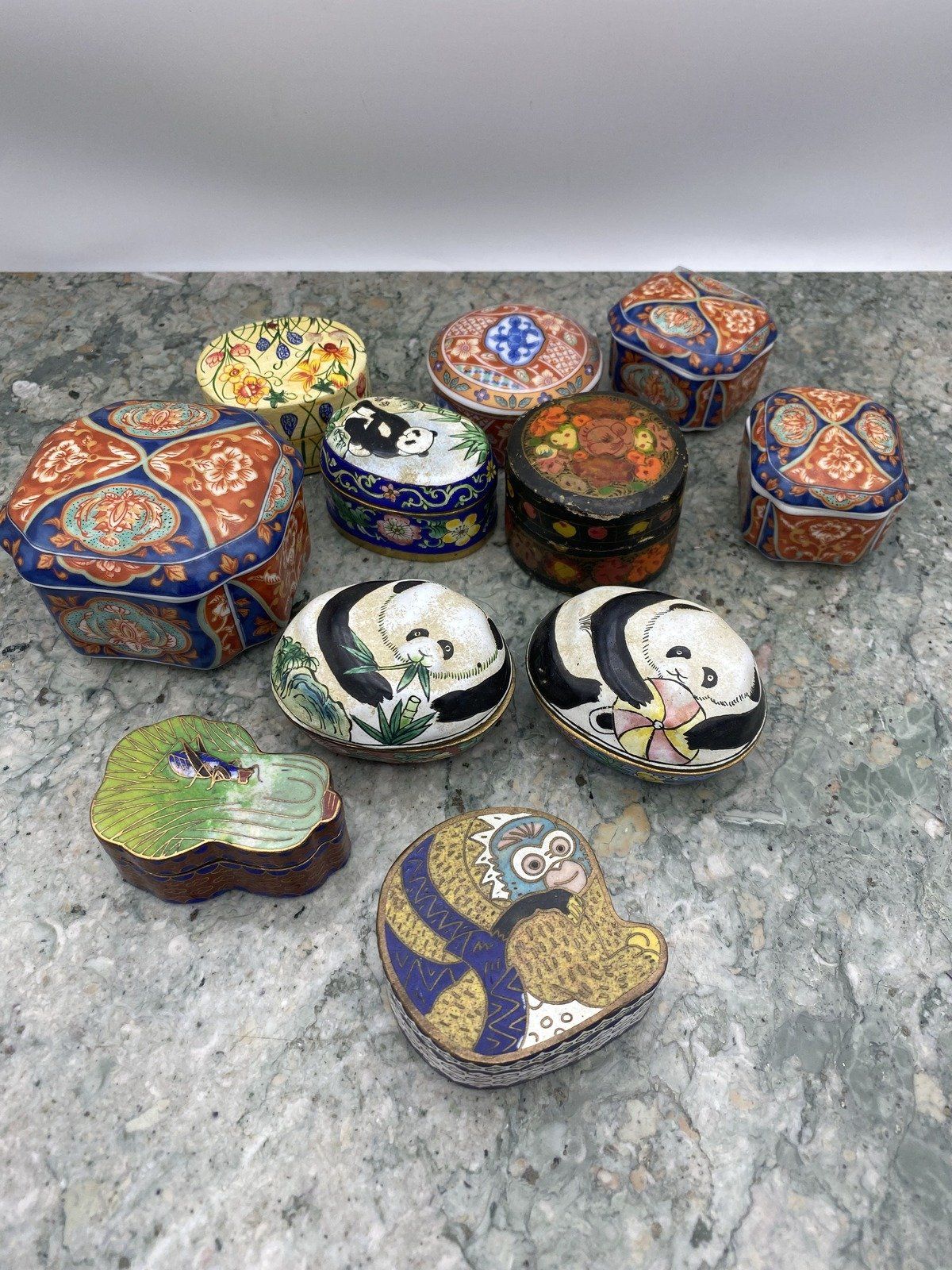 Vintage Trinket Boxes #1048 2