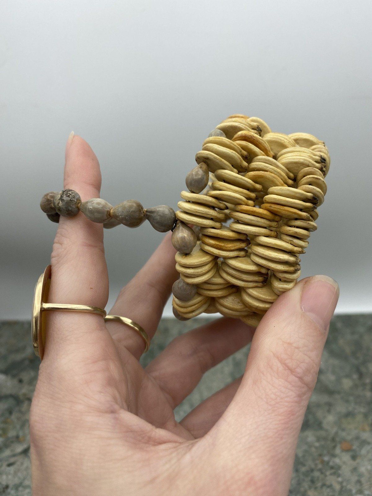 Miniature Tribal Made Seed Basket 4