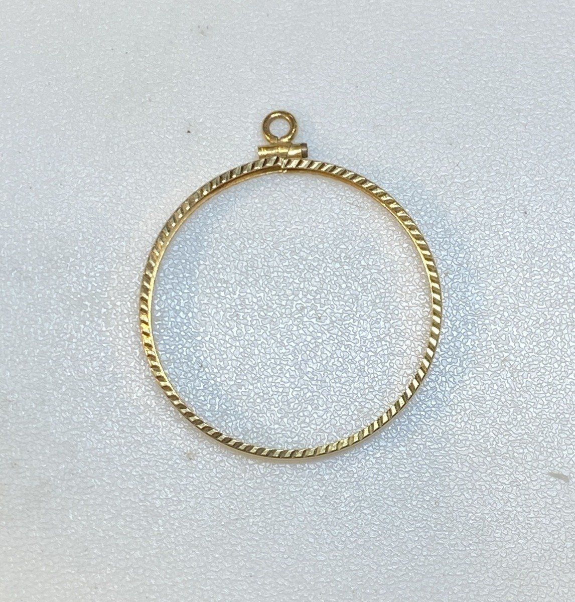 14k Gold Coin Bezel 2