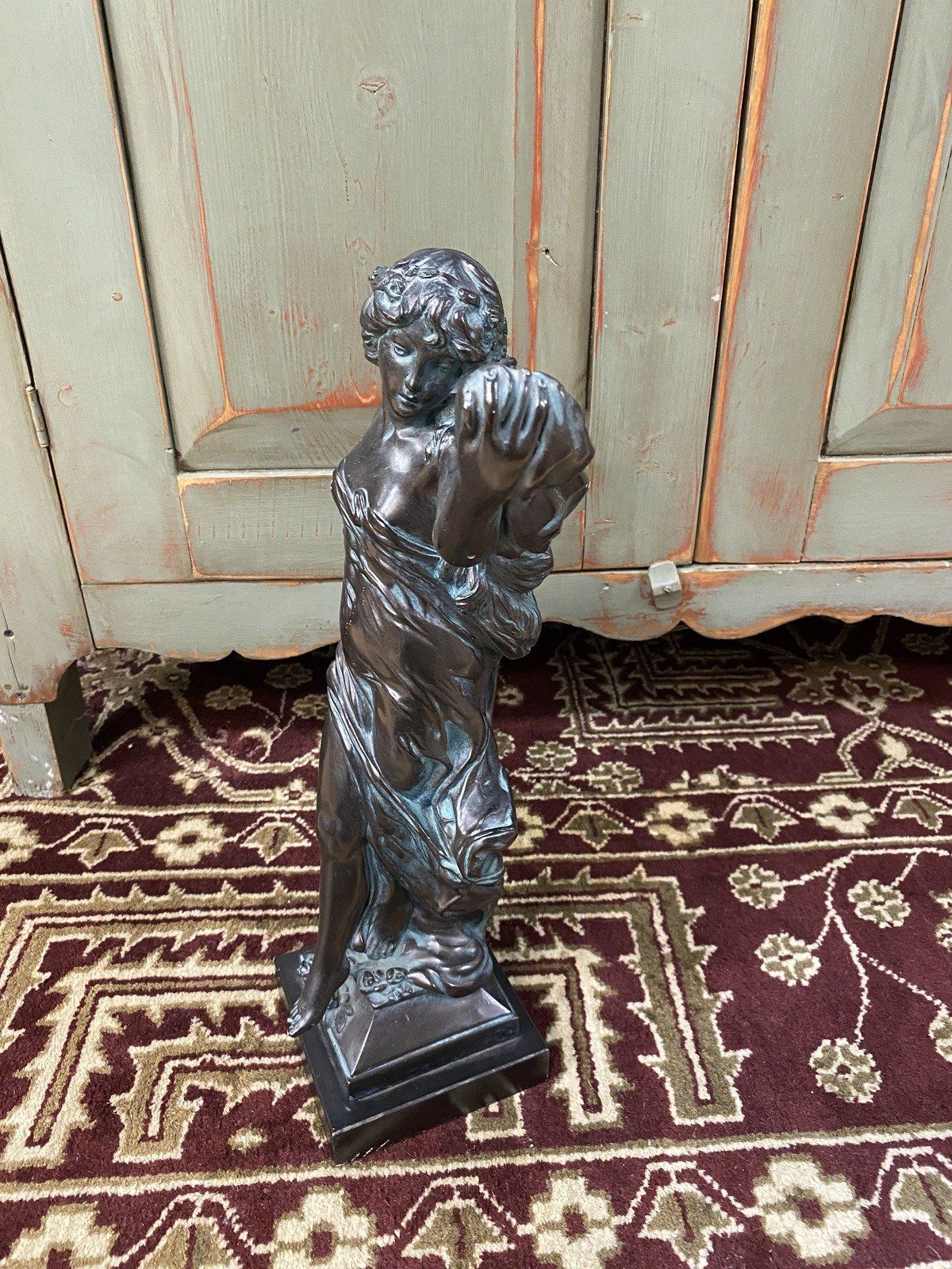 Vintage c.1990s Austin Productions Inc. Sculpture La Grace By Artist Eugene Mariston 3