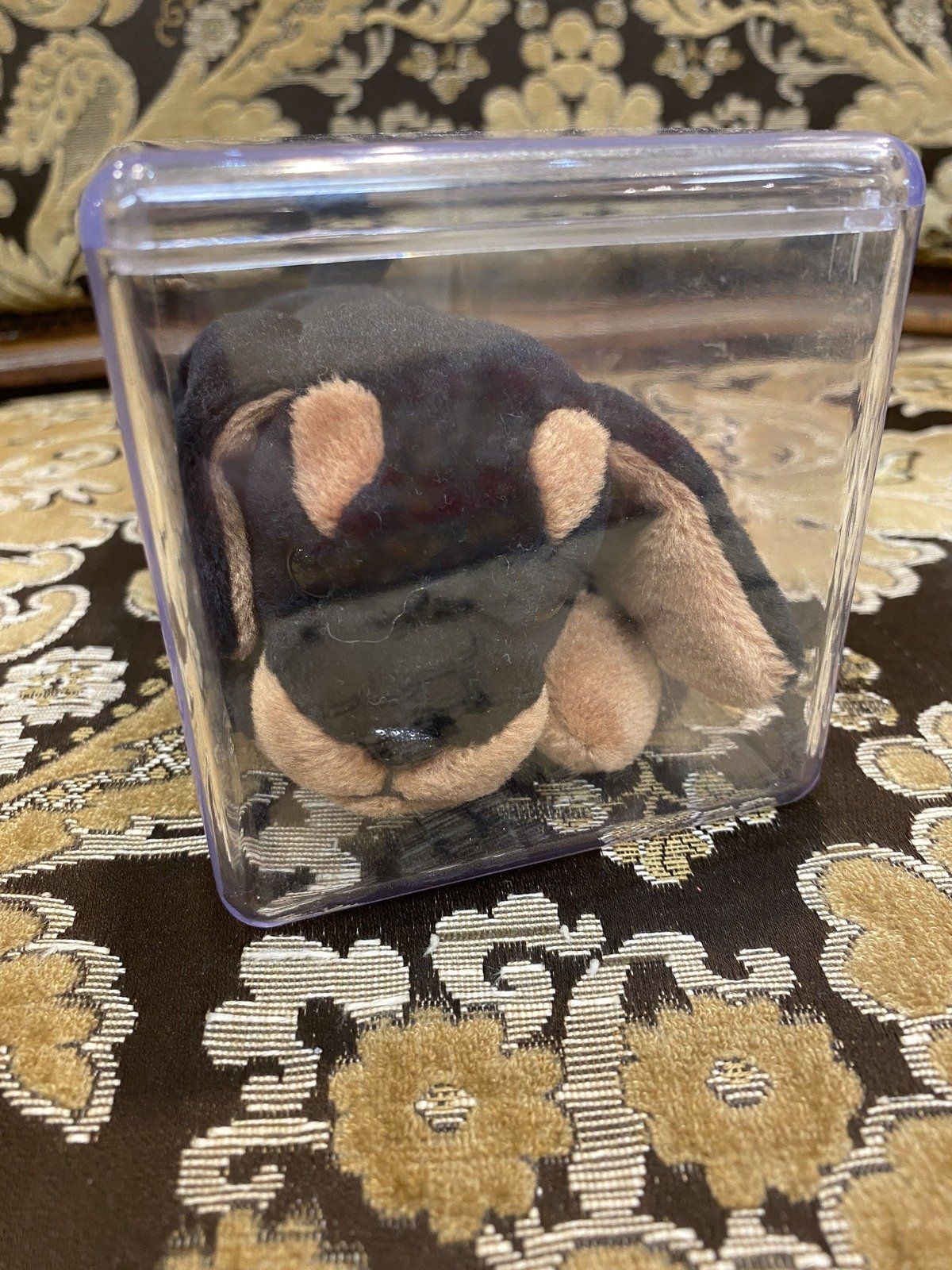 Special !*Two-Tailed*! Mis-Make Ty Doberman Pinscher Puppy Dog Beanie Baby 6