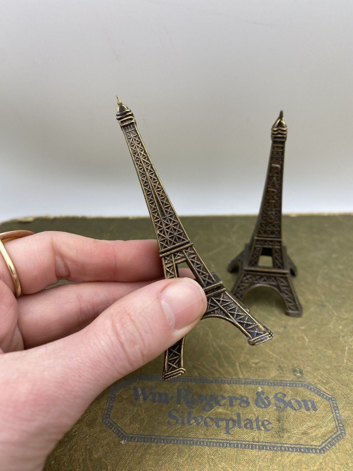 Metal Eifel Tower Figurine 2
