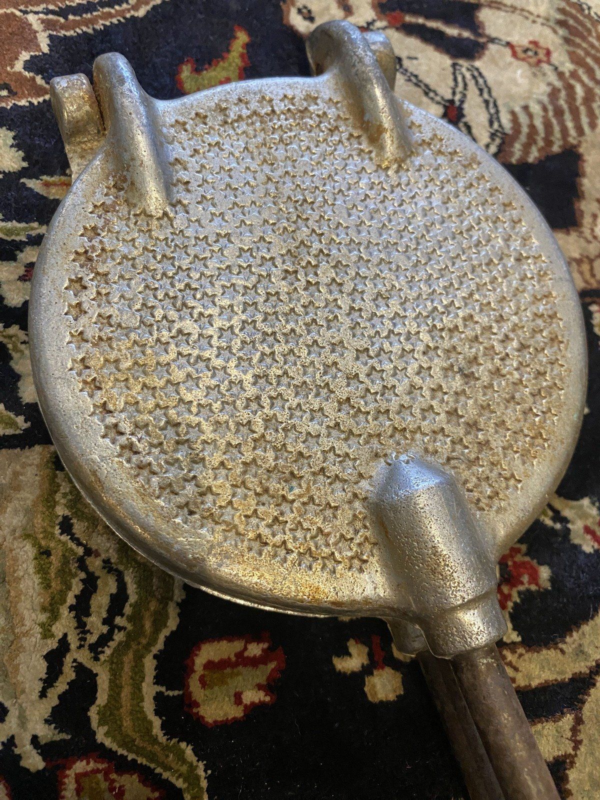 Vintage Pizzelle Italian Waffle Coockie Maker No. 5 3