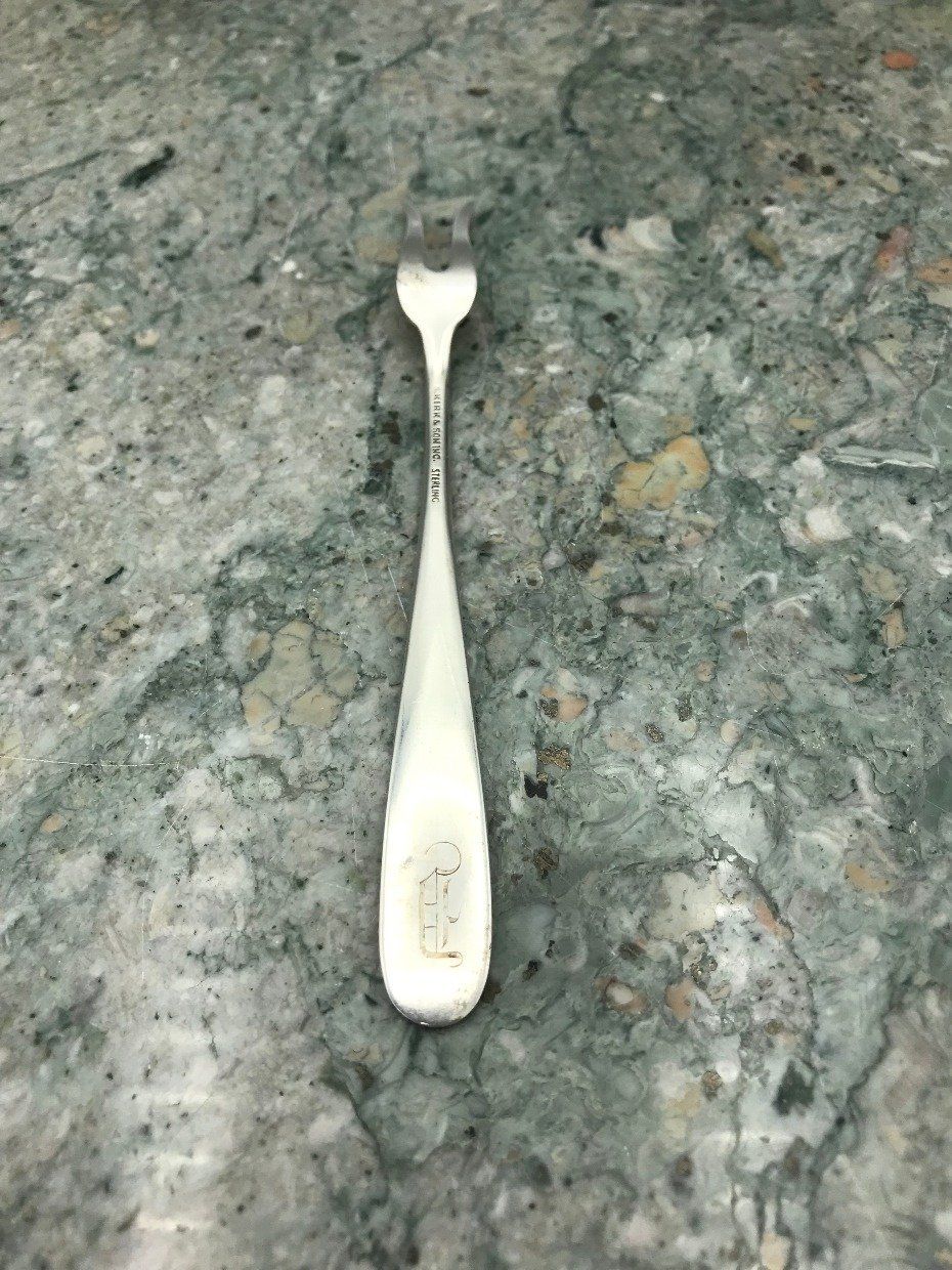 S. Kirk & Son Sterling Silver Specialty/Olive Fork 3