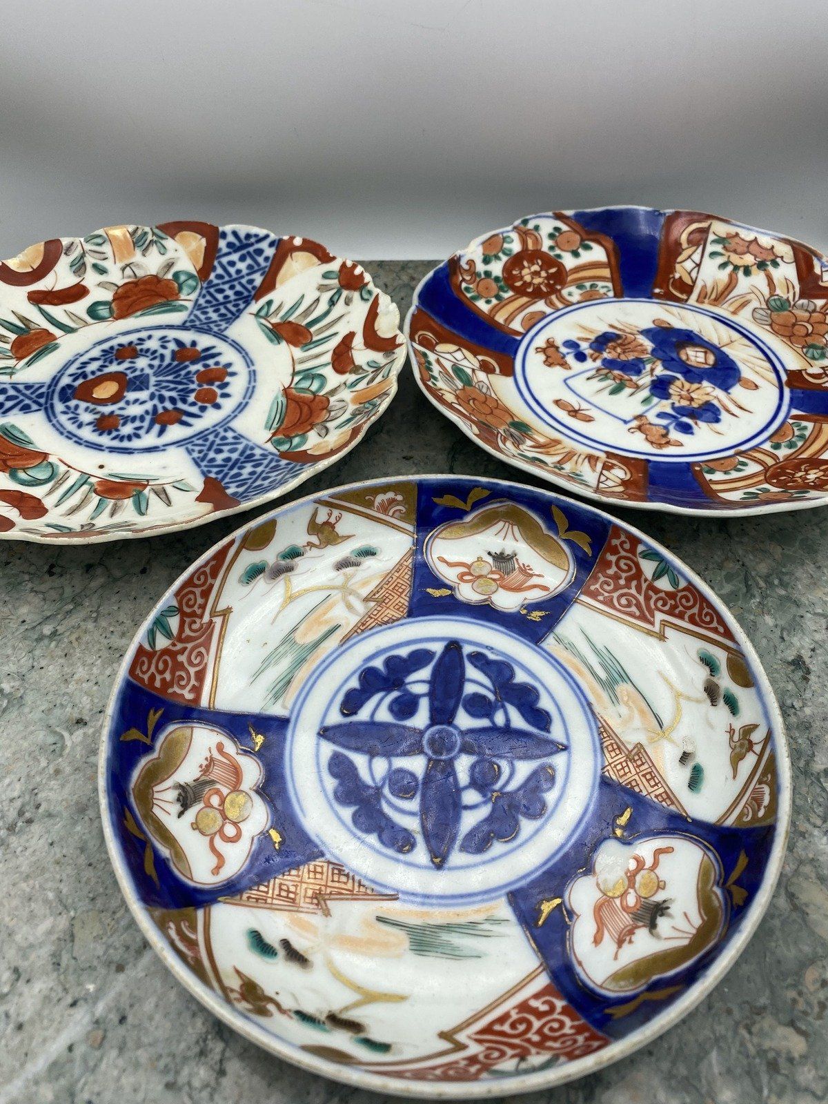 Imari Porcelain Hand Painted Plate #1190
