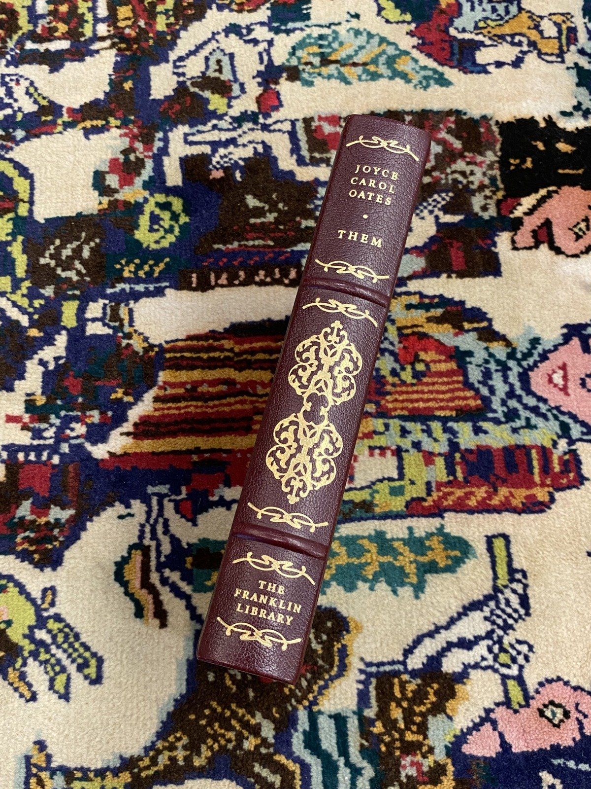 The Franklin Library Them Joyce Carol Oates Leather Bound Book #335 6