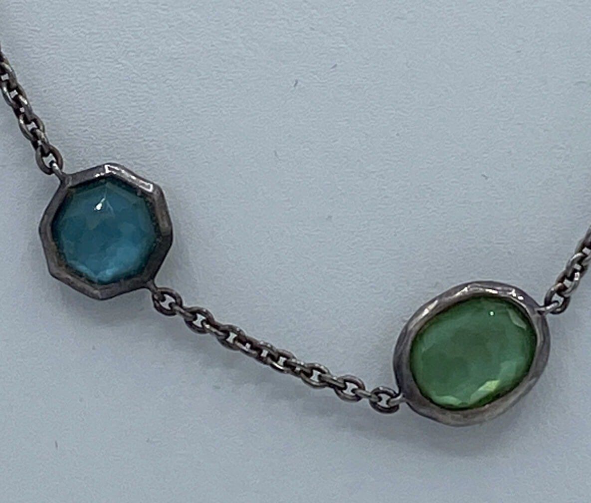 IPPOLITA Rock Candy Mini Station Necklace Sterling Silver 5