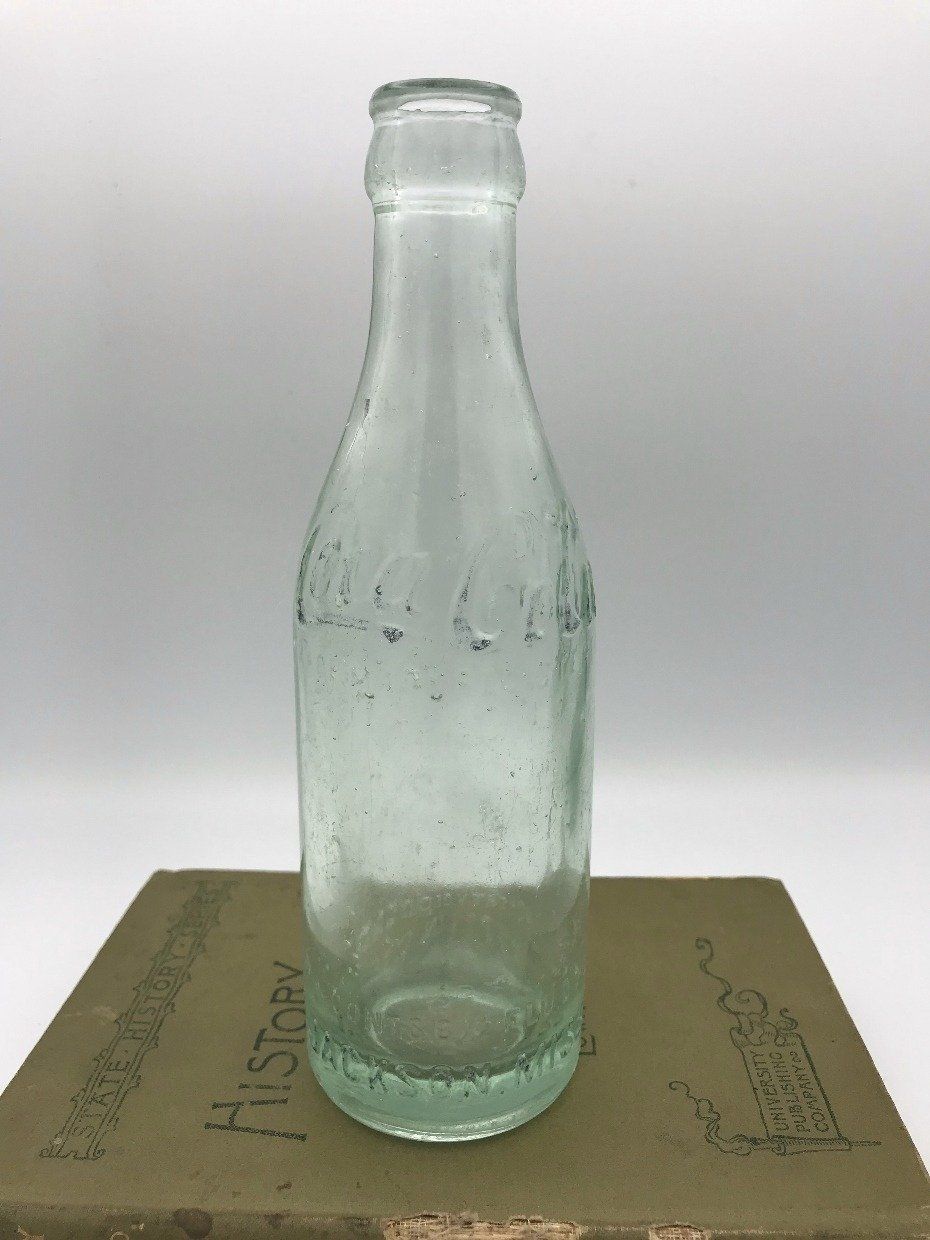 Vintage Jackson, Miss. Coca Cola 6.5floz Glass Blown Bottle 2