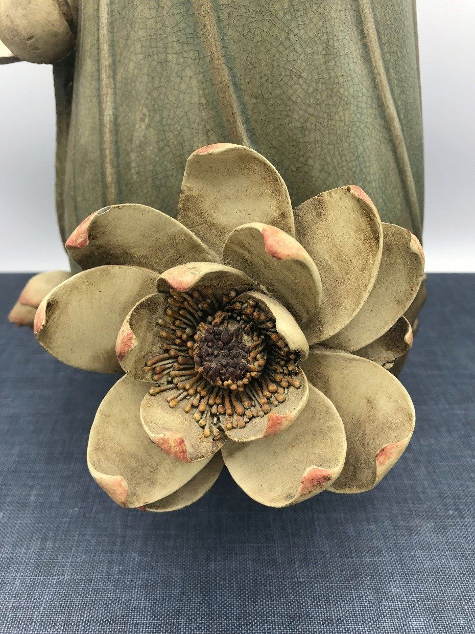 Antique Art Nouveau Flower Vase 2