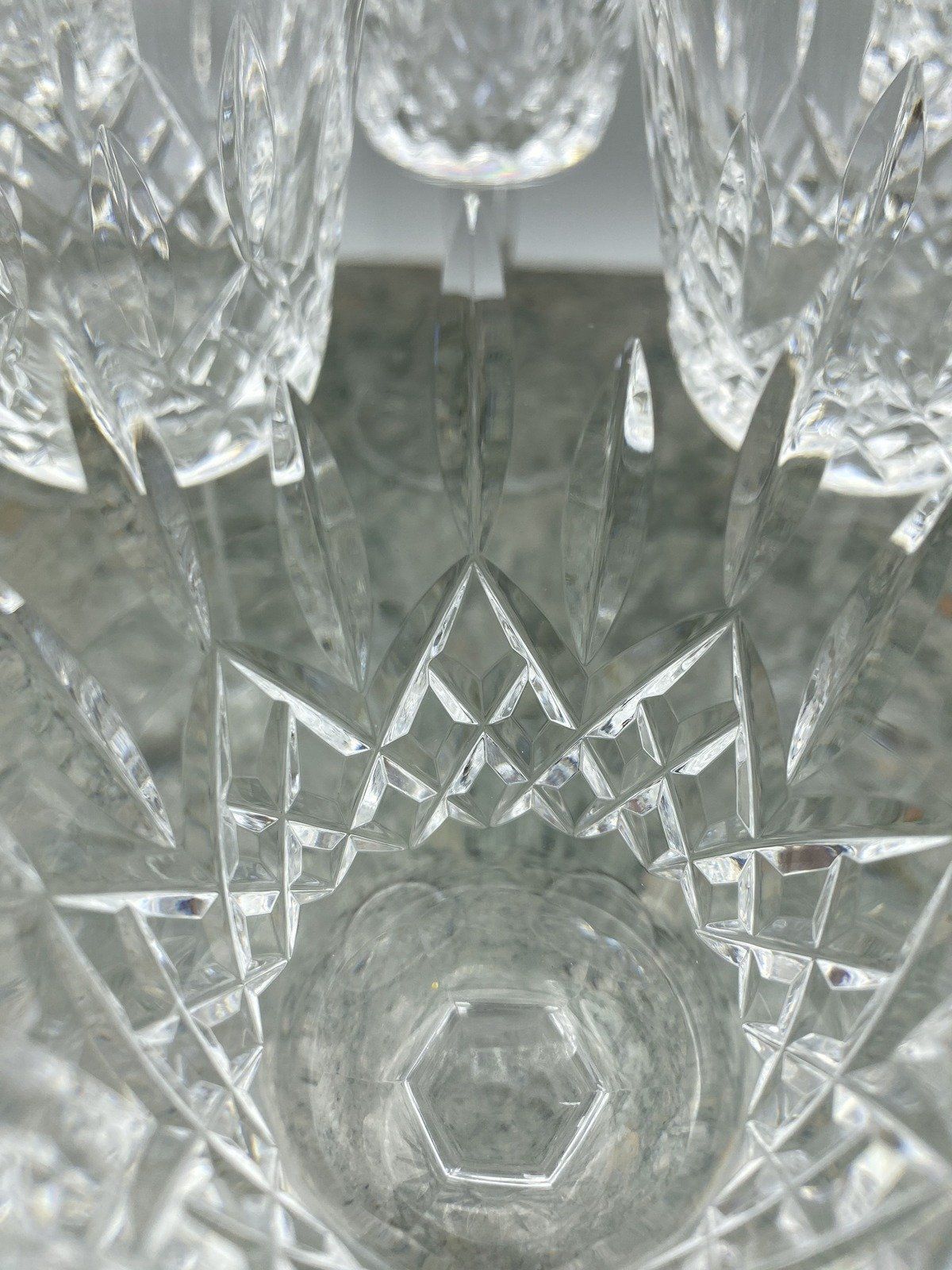 Set of 6x Dessert Wine Waterford Crystal Glasses 3