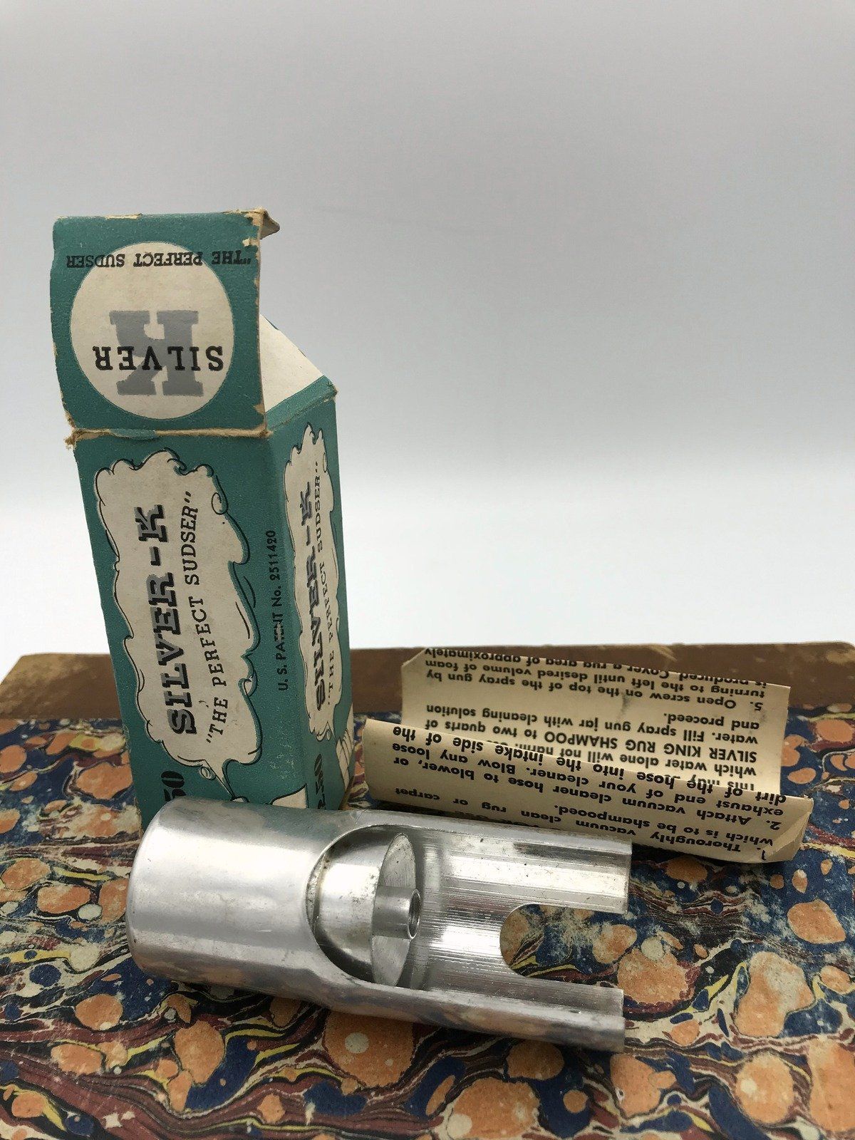 Vintage Silver-K The Perfect Sudser Washer Nozzle 2
