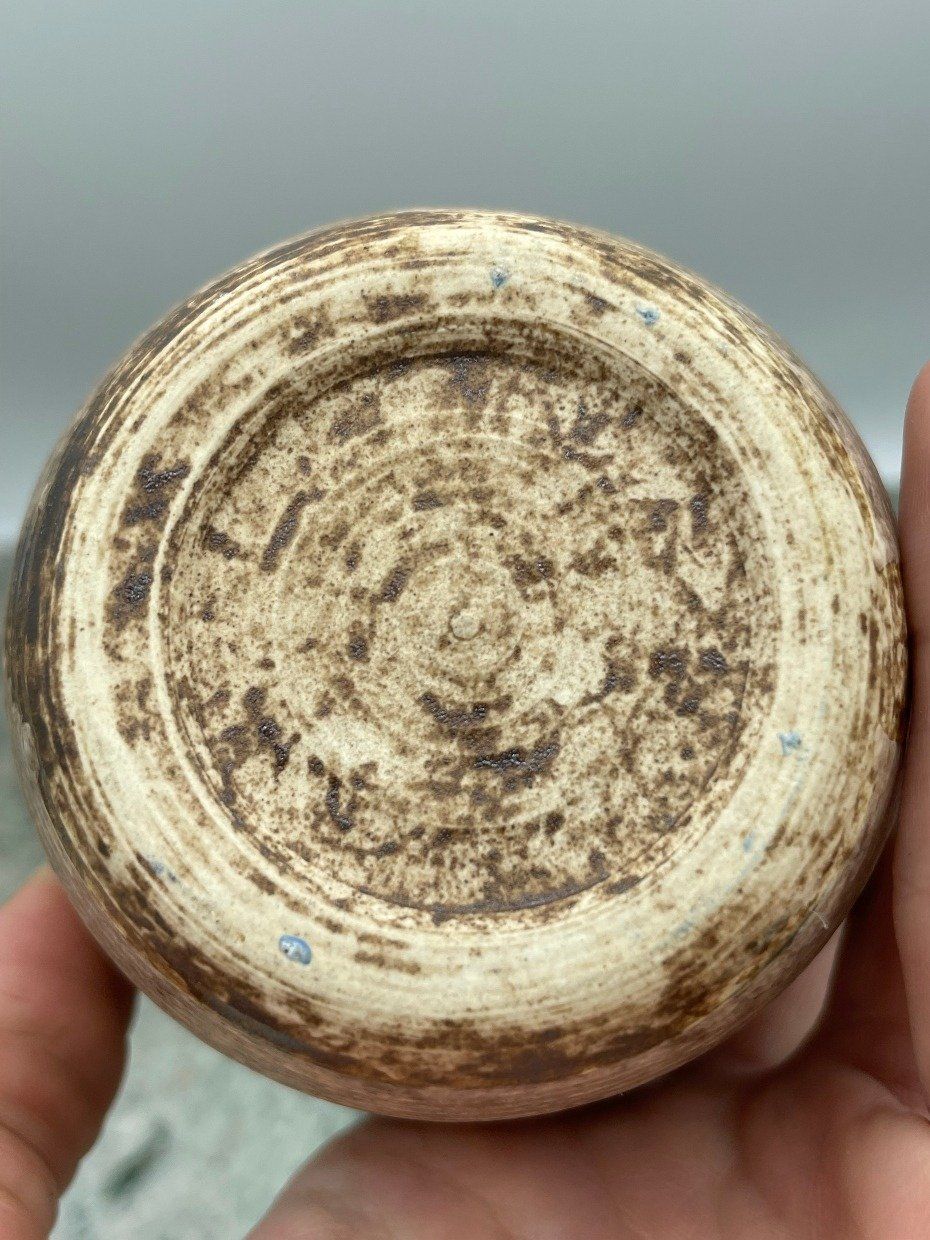 Unsigned Peter's Pottery Nutmeg Tumbler (Chipped) *AS IS* 2