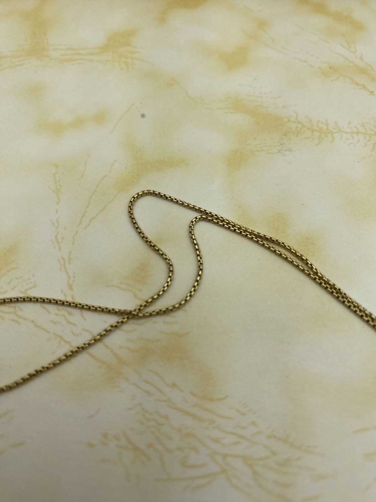 David Yurman 18k Solid Gold Cable Twist + Pave Diamond Interlocking Ringed 17L Necklace 3