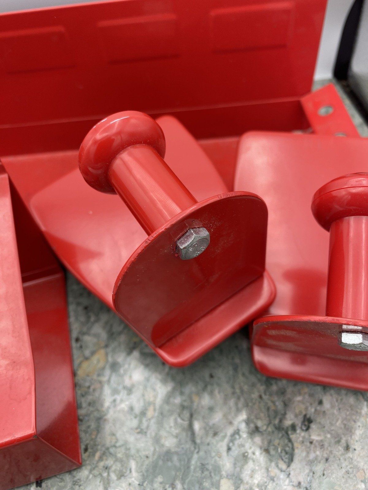 4pc Tool Box Attachment Cup Holder + Hooks + Shelf 2