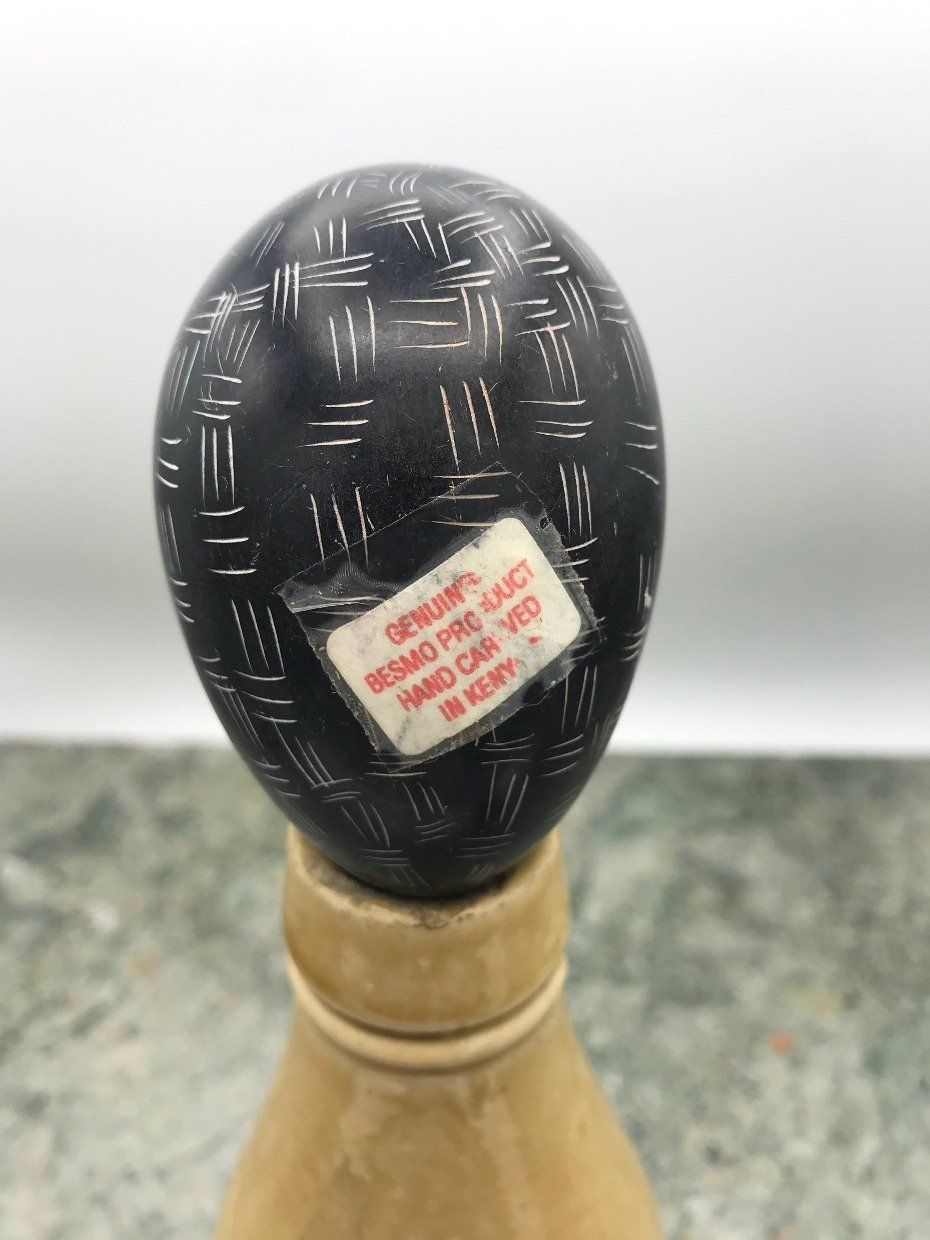 Besmo Carved African Egg 3