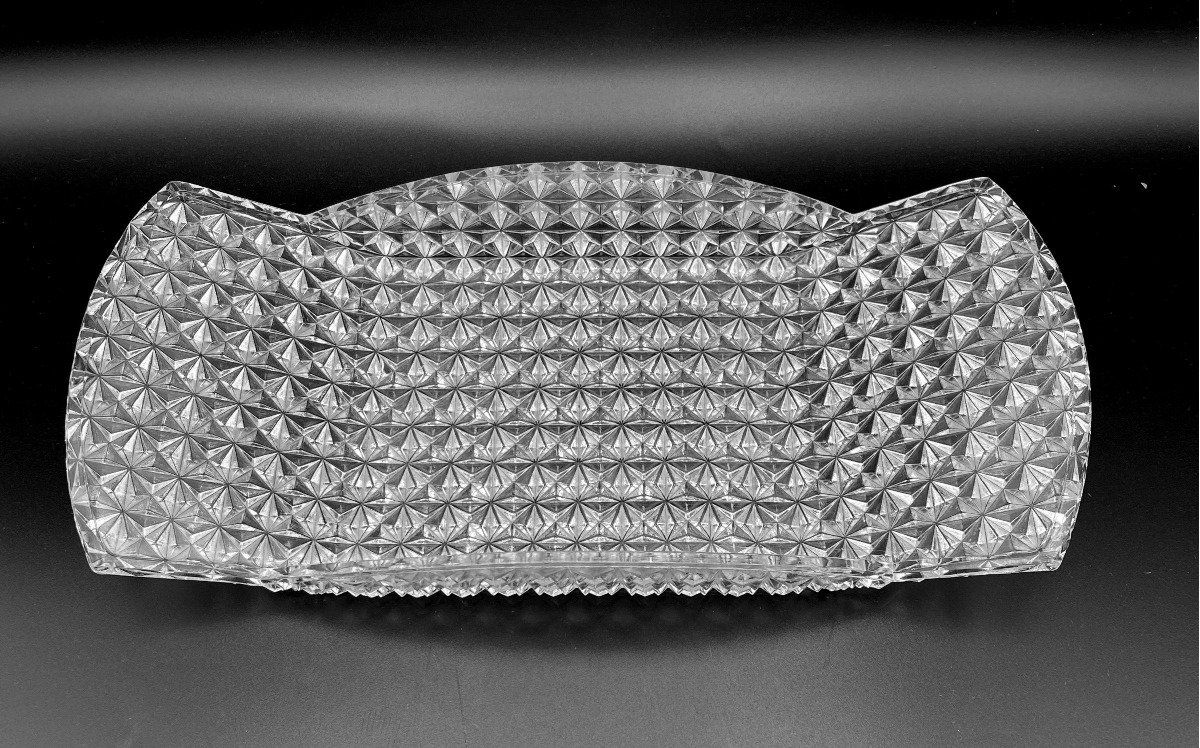 Cut Glass Banana Boat 2