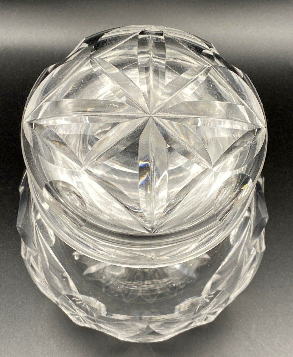 Cut Crystal Candy Dish w/Lid 3