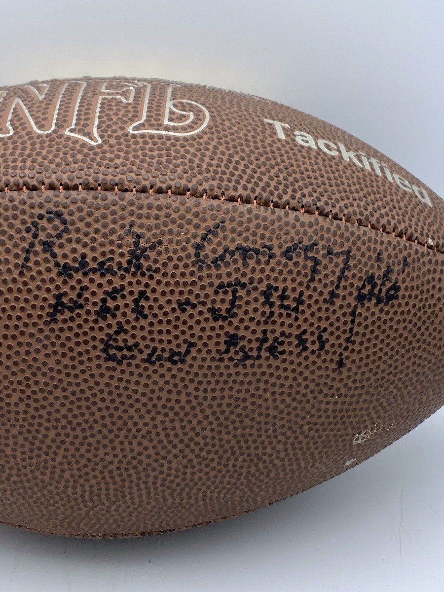 JSU Head Coach Rick Comegy Autographed Football 2