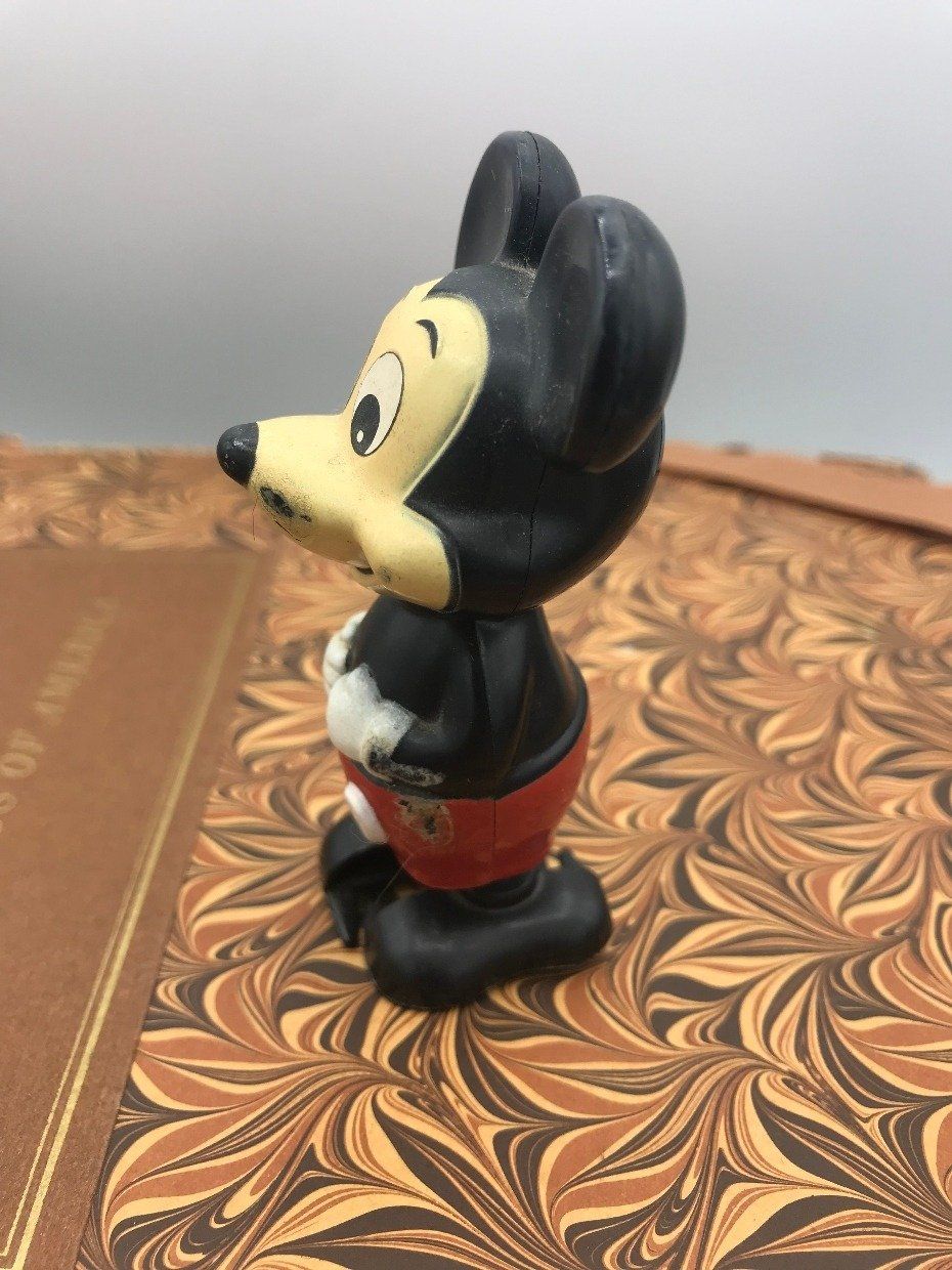 Vintage Walt Disney Productions Wind-Up Mickey Mouse TOMY Toy 3