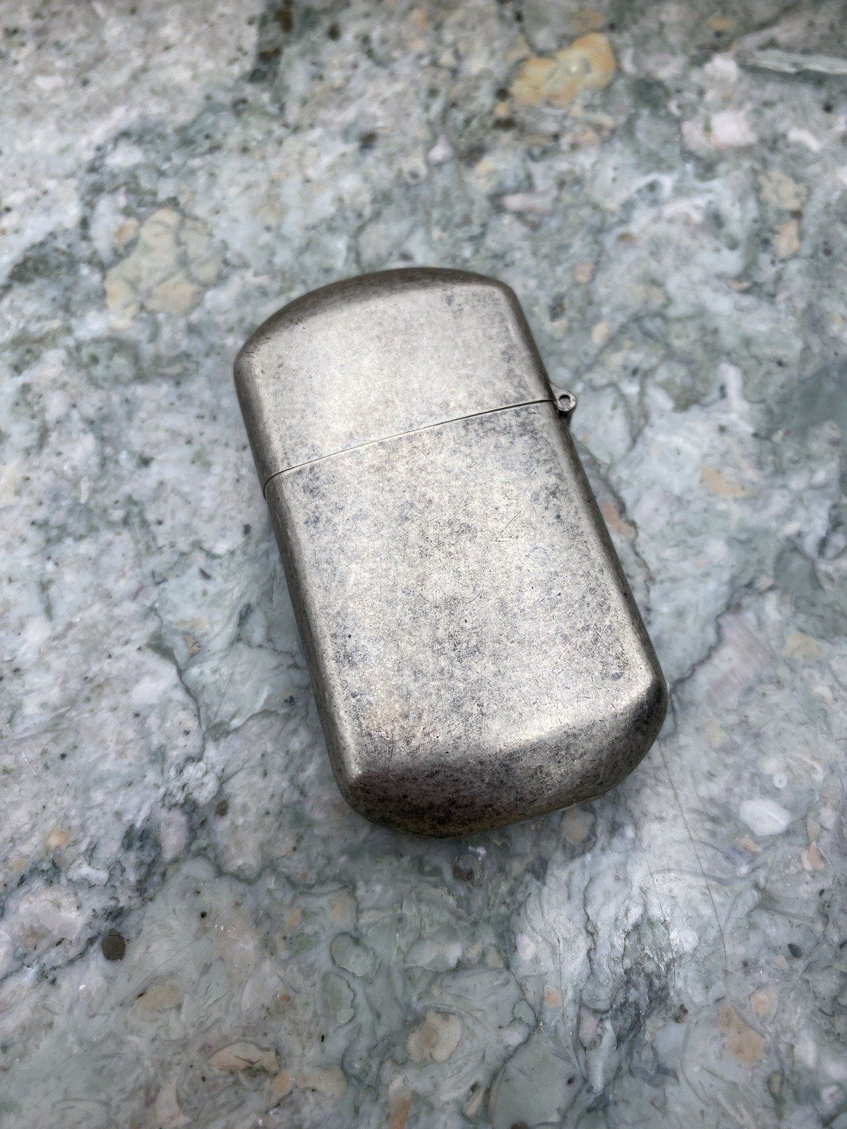 Vintage NO BULL Winston Cigarette Promotional Rounded Zippo Style Lighter 4