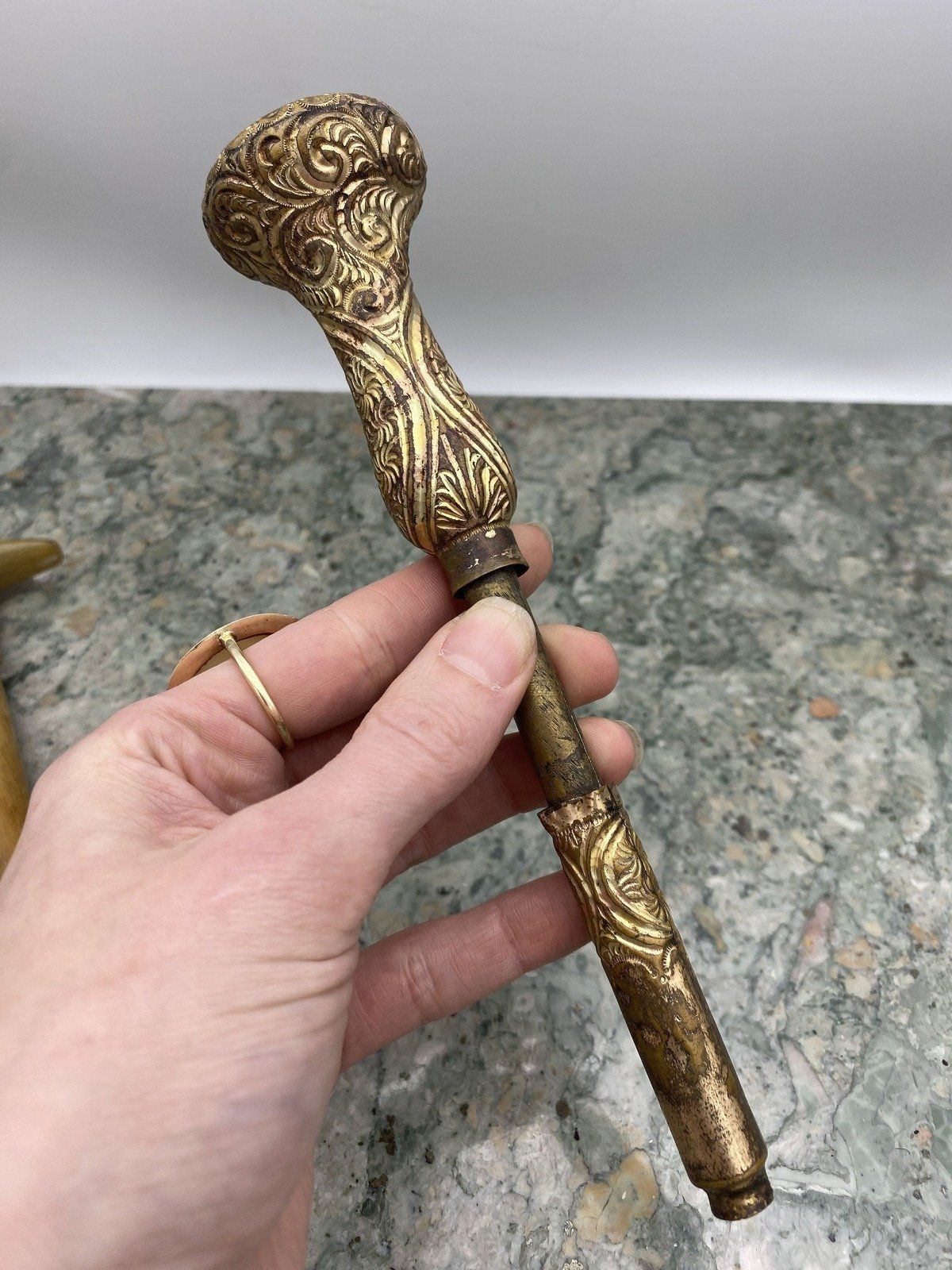 Antique Ladies Walking Cane Finals 523 4