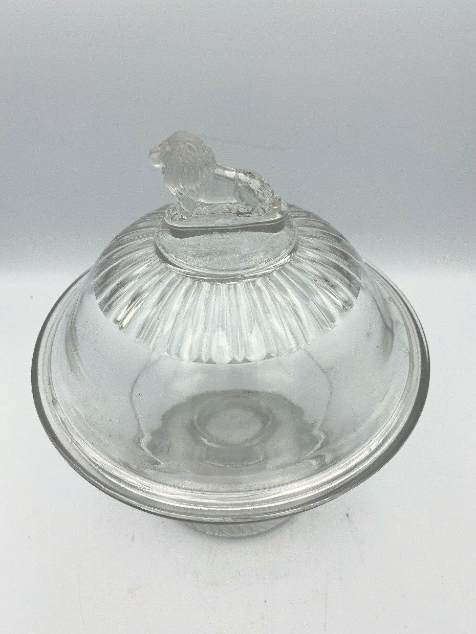 Gillinder & Son Compote w/ Lid 2