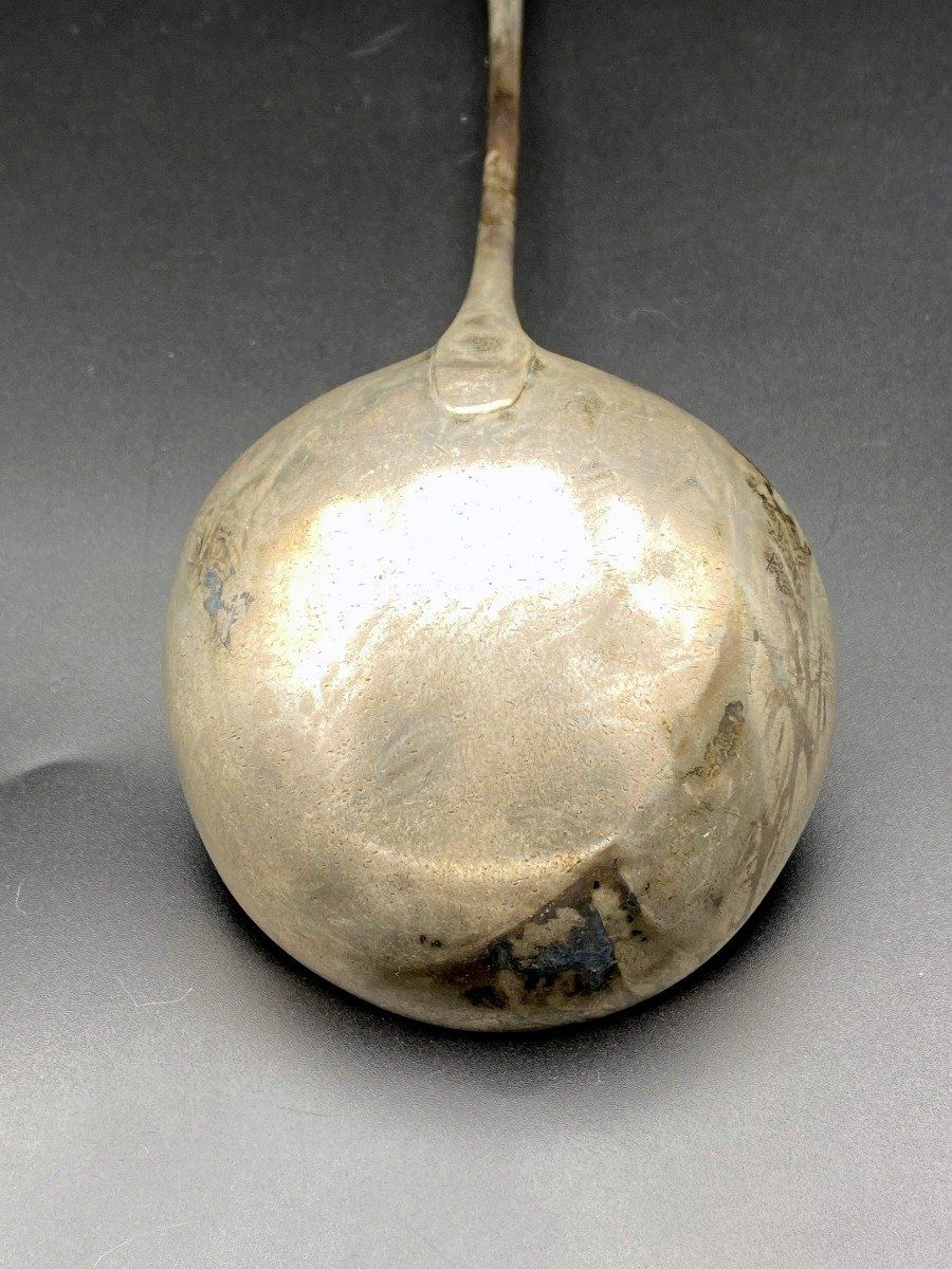 1799 Richard Crossley Sterling Silver Soup Ladle 3