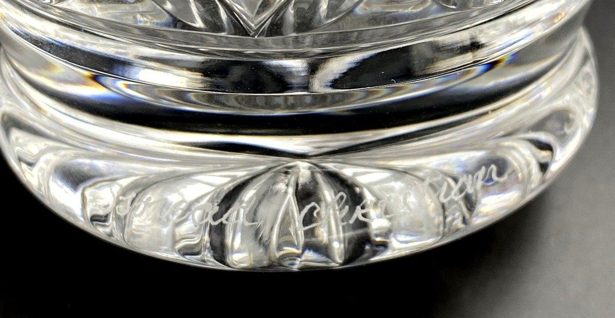 Waterford Short Cut Flower Vase Signed Sinead Christian 4