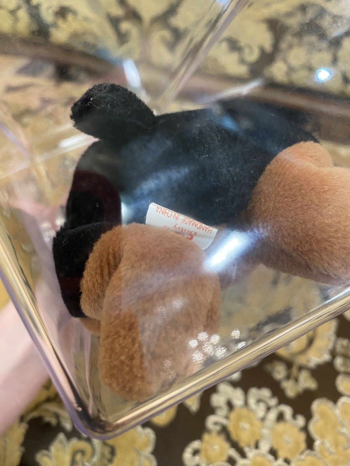 Special !*Two-Tailed*! Mis-Make Ty Doberman Pinscher Puppy Dog Beanie Baby 5