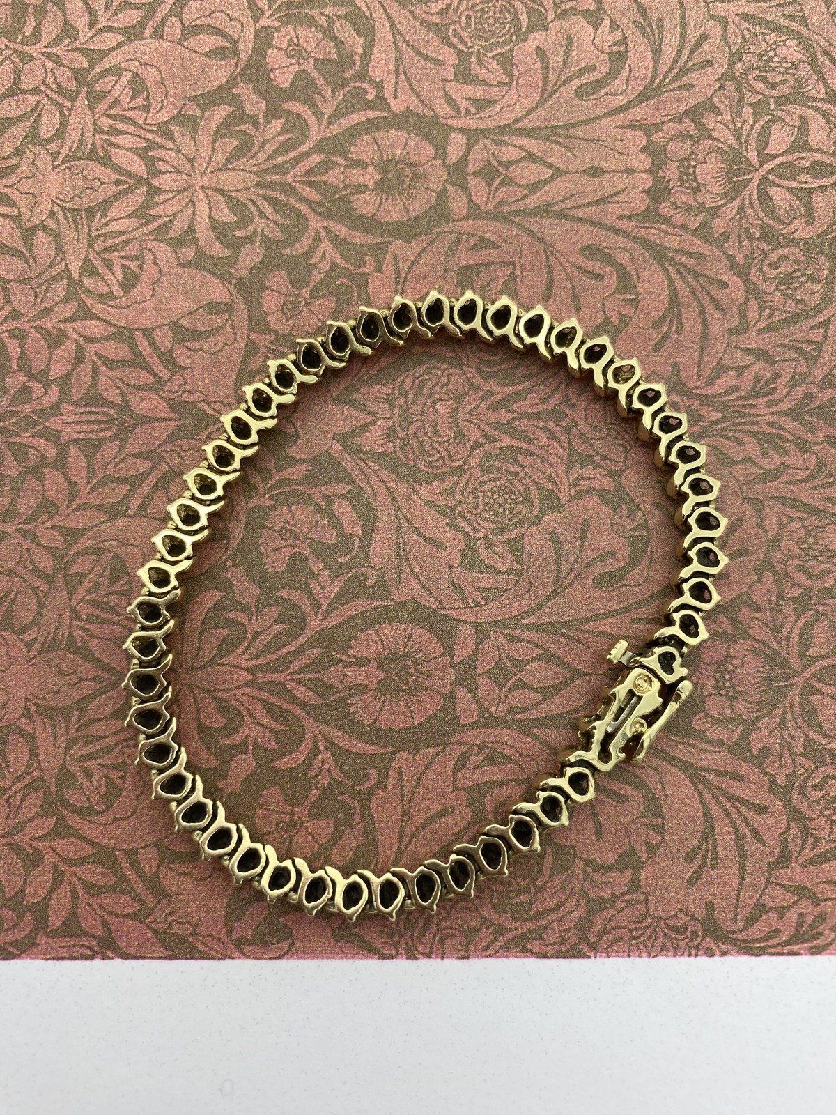 14k Gold 2.5ctw 7.5L Diamond Tennis Bracelet 3