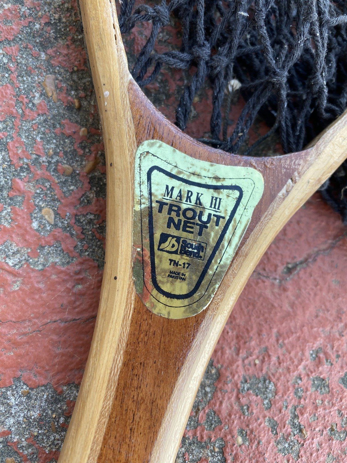 Vintage South Bend MARK III Fly Fishing Trout Net No.TN-17 3