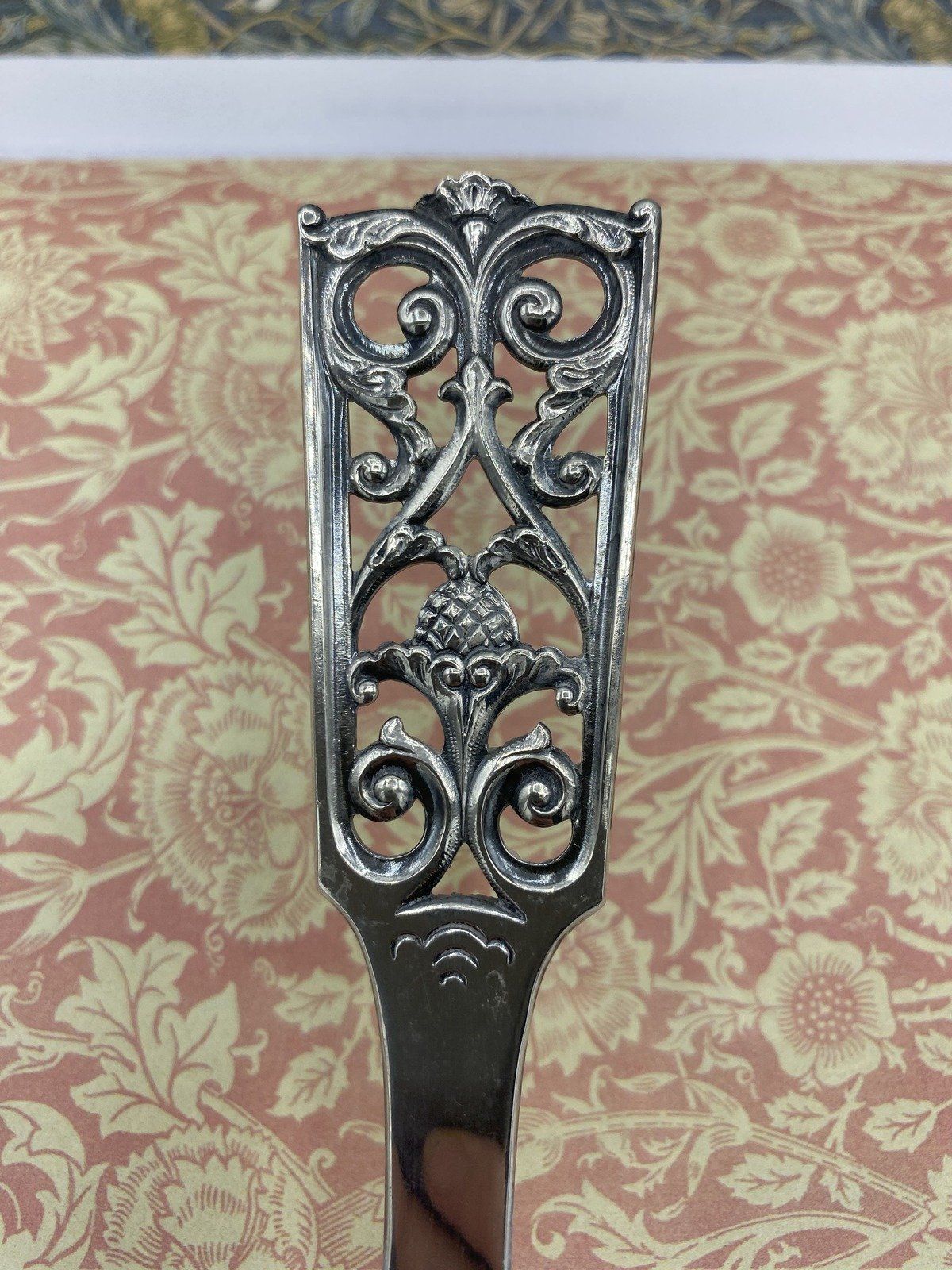 Large Vintage c.1950s Norwegian 830 Silver Candy/Nut Spoon 2