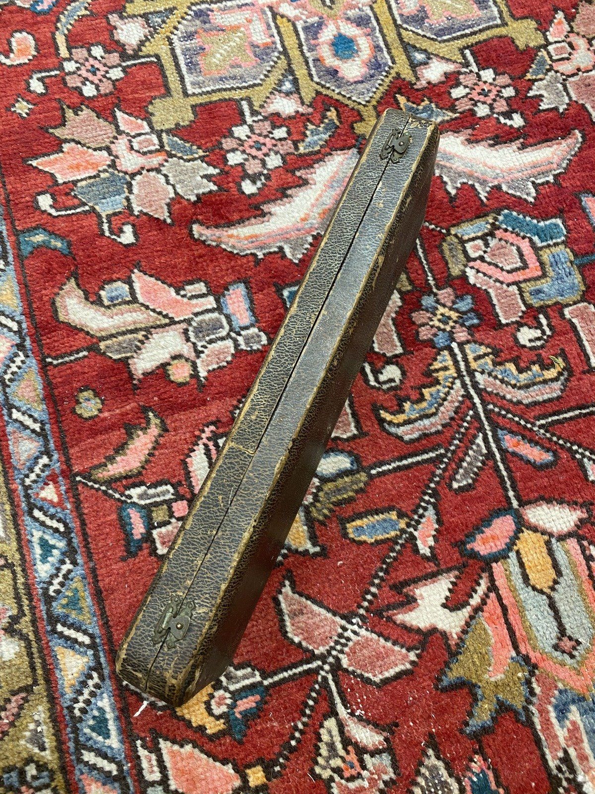 Antique Stag Handle Carving Set w Original Box 3
