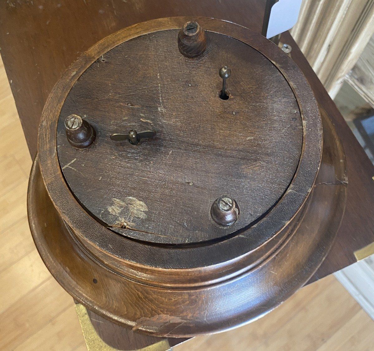 Carved Walnut Bowl Music Box 2