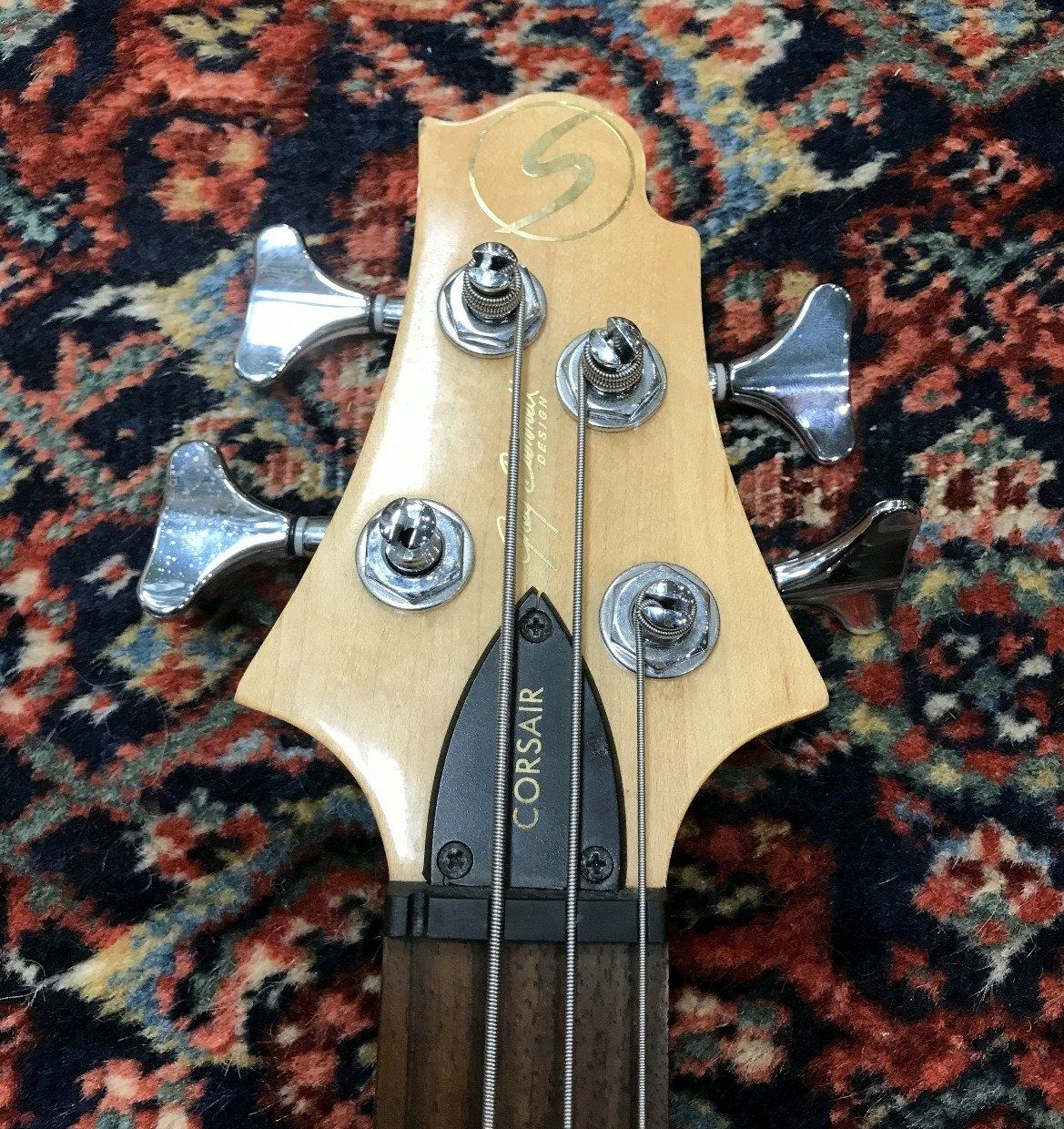 Greg Bennet Design Corsair Red Bass Guitar 3