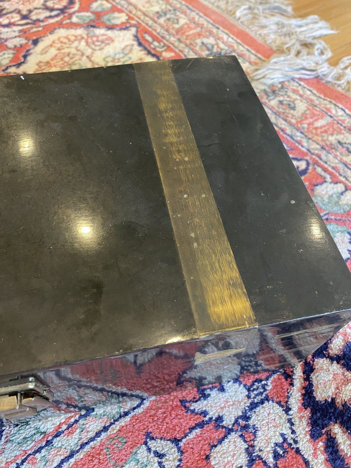 Quality Velvet Lined Wooden Storage Box 3