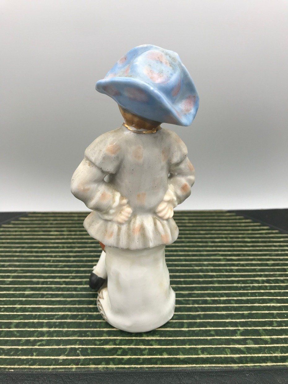 Occupied Japan Porcelain Colonial Boy Figurine 2