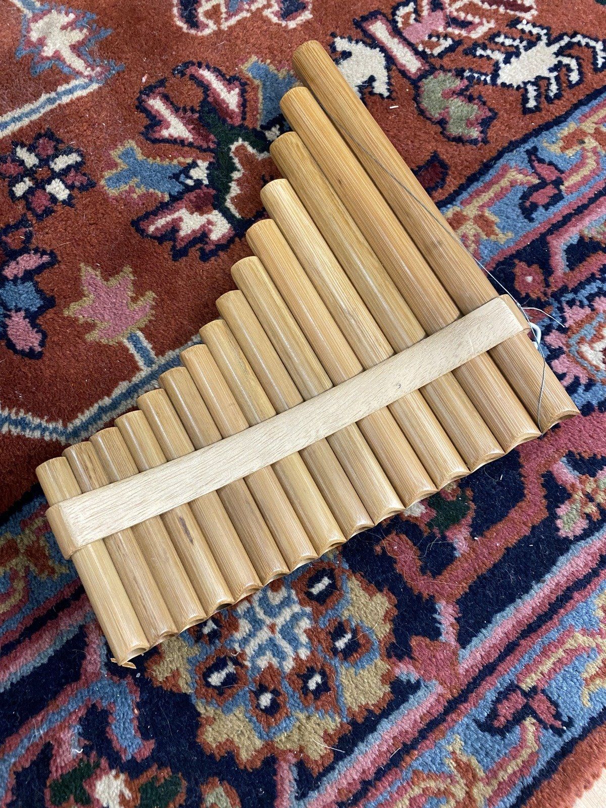 Bamboo Vintage Pan Flute #1466