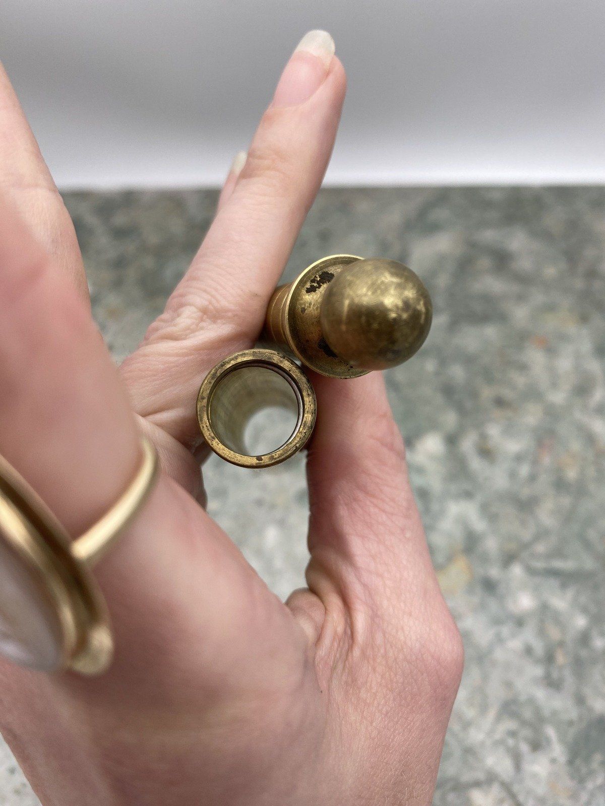 Brass Gun Powder Measuring Tube 5