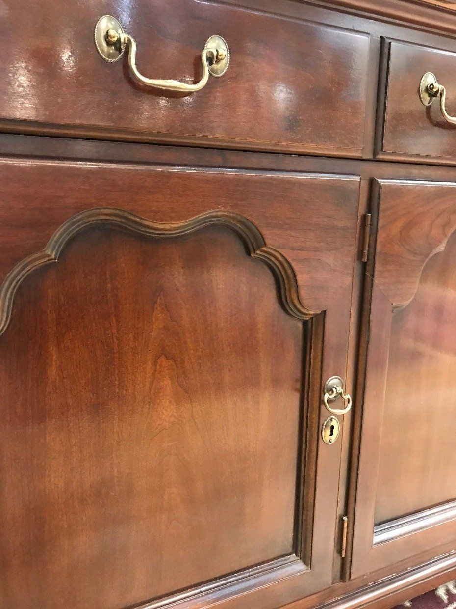 Drexel Cherry China Cabinet 3
