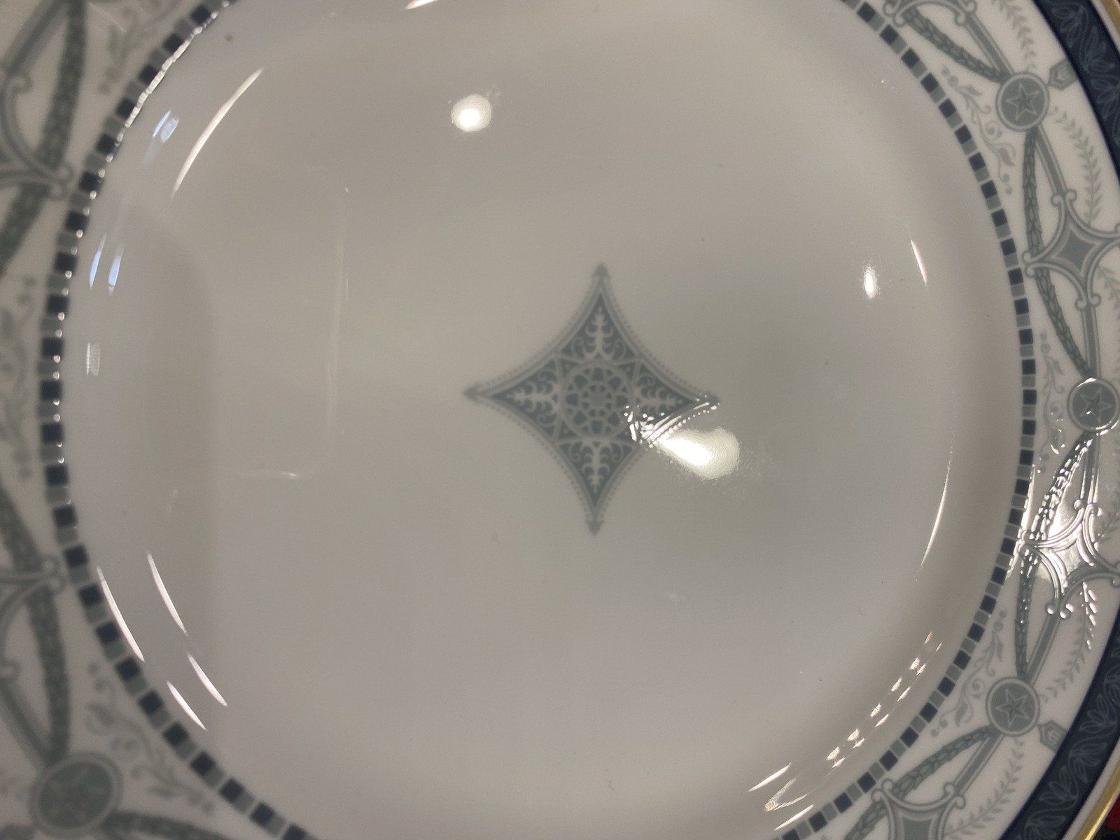 Tiffany & Co. 113th Congressional Gilt Rimmed Commemorative Plate 2