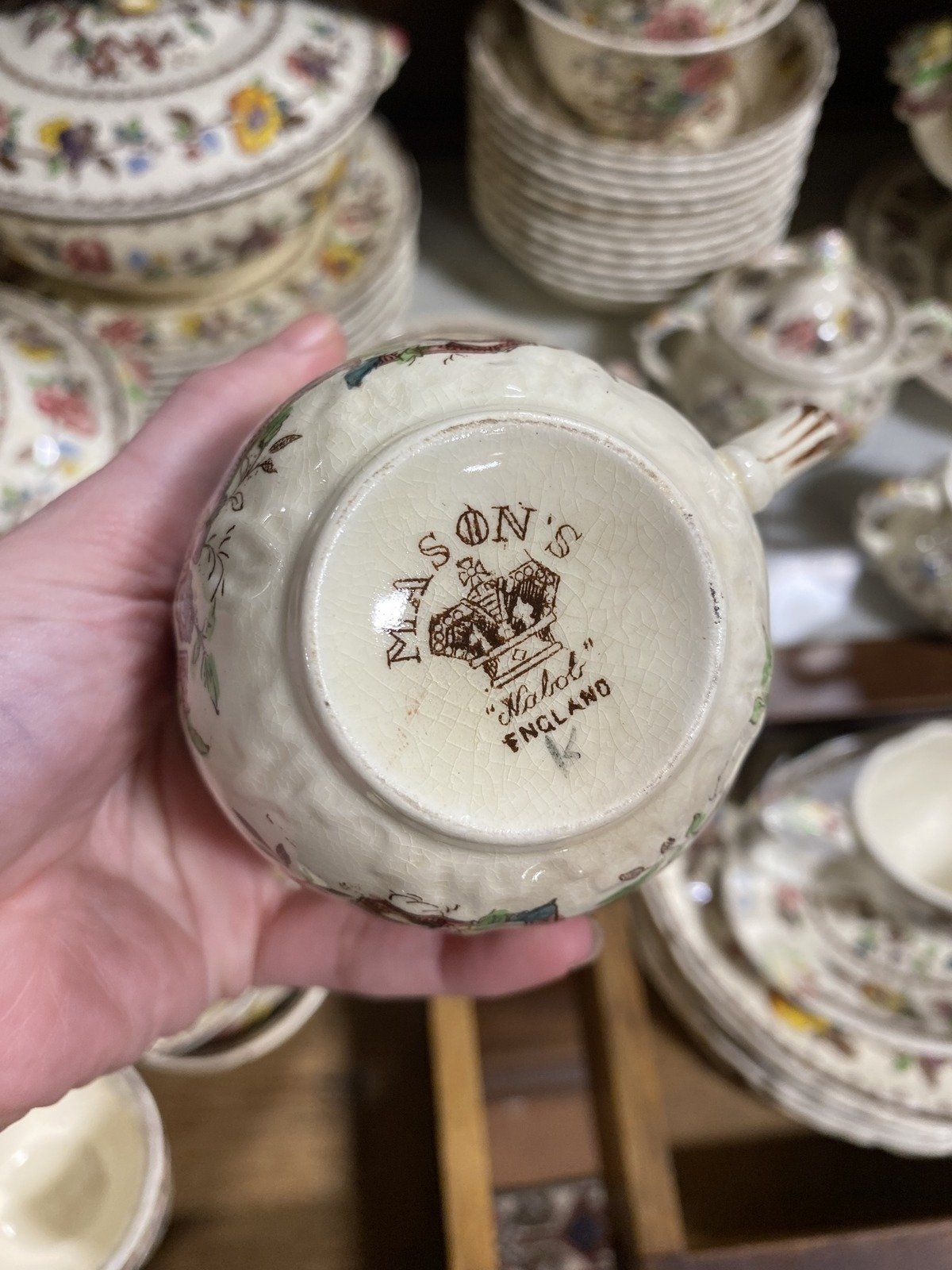 Set of Mason's Ironstone China Nabob England 19th Century 8