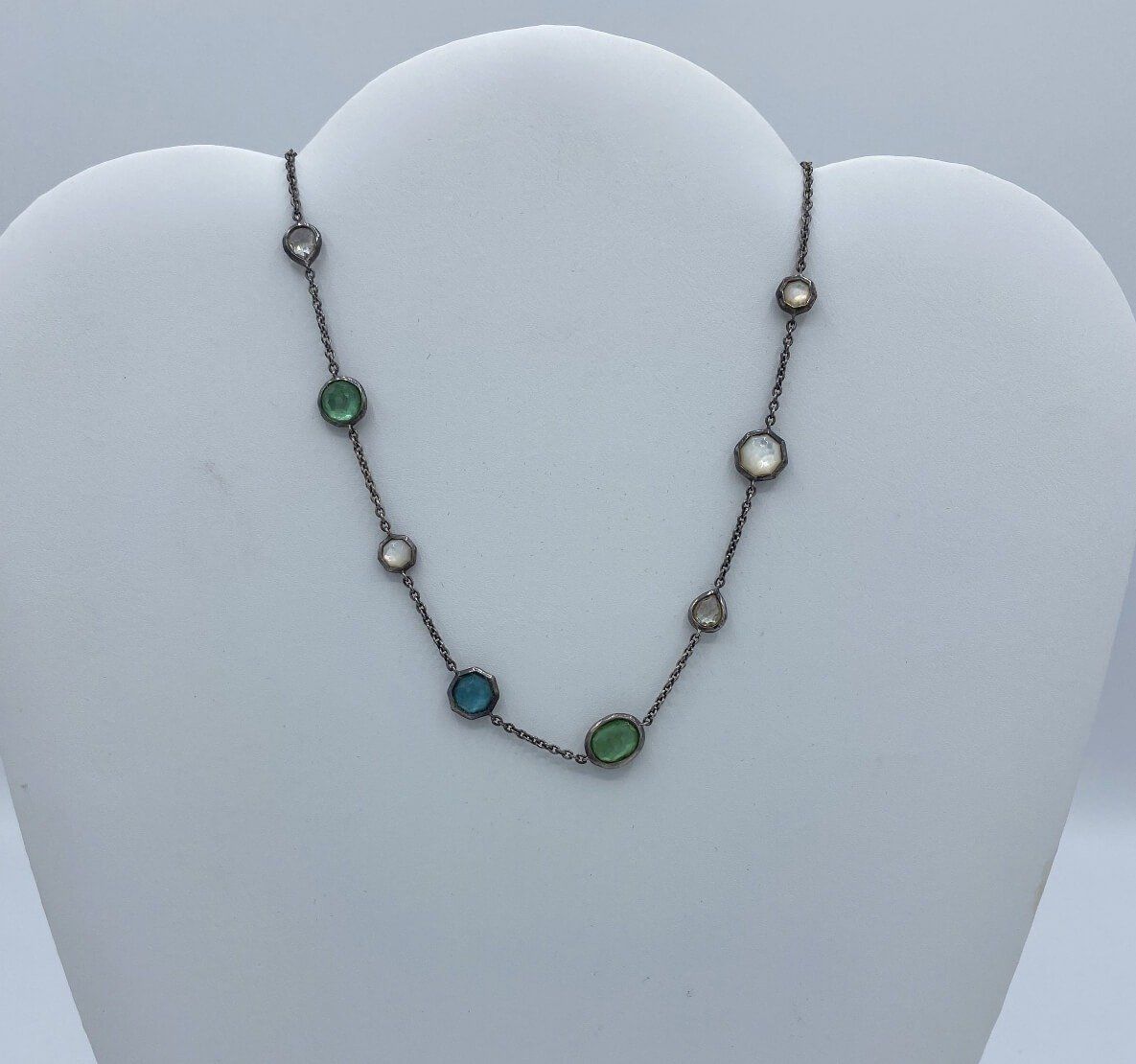 IPPOLITA Rock Candy Mini Station Necklace Sterling Silver 4