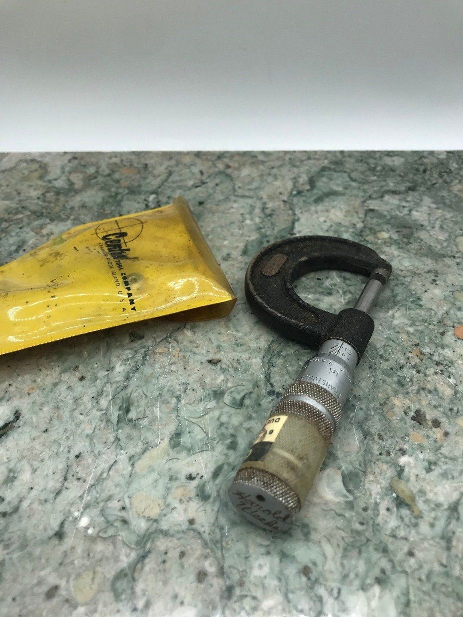 Vintage Central Tool Company Cranson Rhode Island, USA Wrench Micrometer Caliper 2