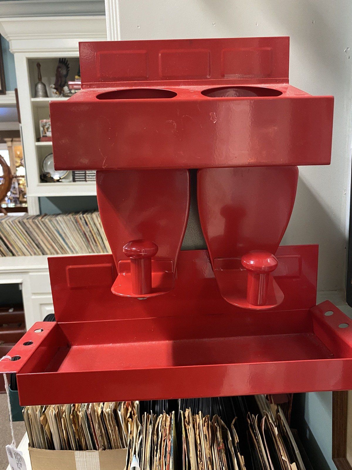 4pc Tool Box Attachment Cup Holder + Hooks + Shelf 6
