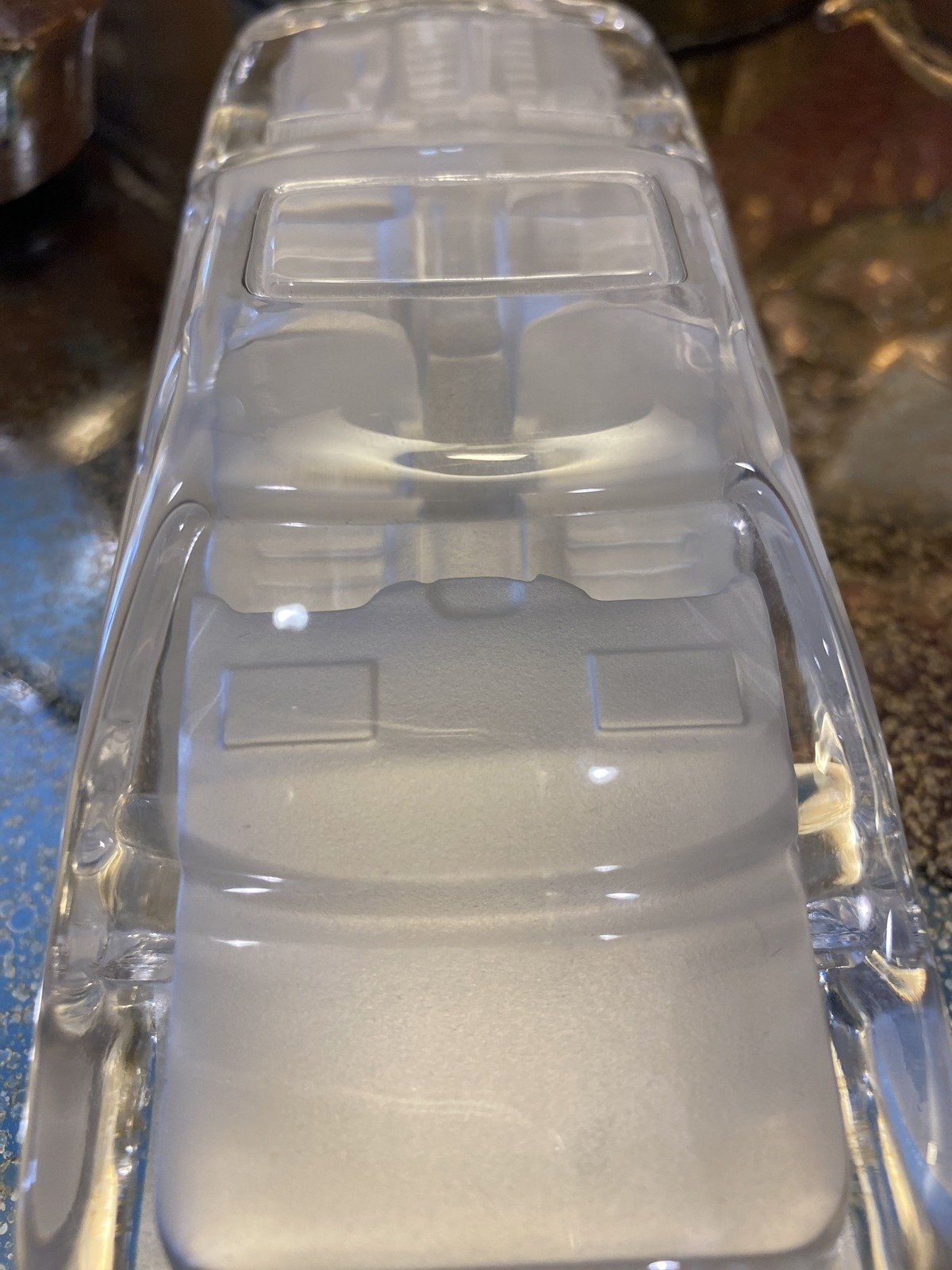 Quality Glass Molded + Frosted Reverse Collectors BMW Model 635 CSI 4
