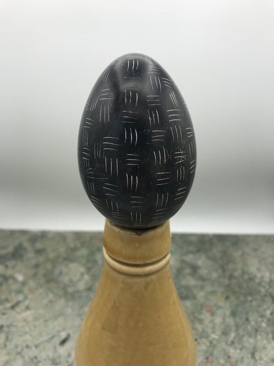 Besmo Carved African Egg 5