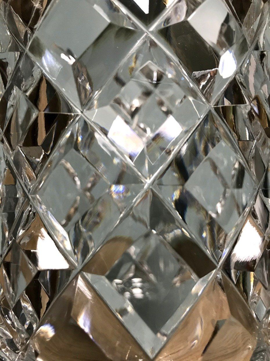 Museum Numbered Crystal Vase 3